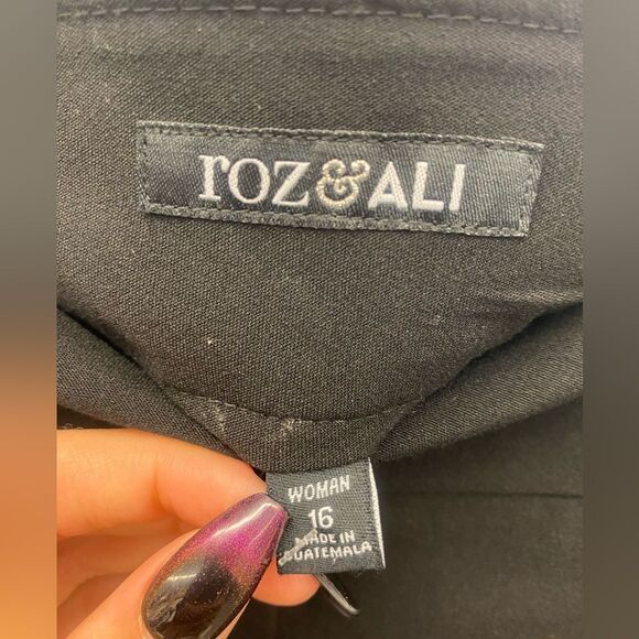 Briggs sz. 22 black slacks - Picture 2 of 3